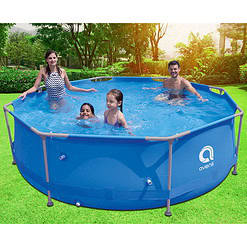 JLeisure Avenli 9ft x 30in 1,158gal Round Frame Easy Assembly Swimming Pool