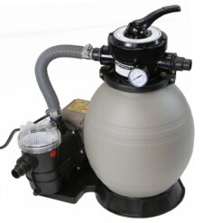 XtremepowerUS 2640 GPH Above Ground Pool Sand Filter Pump with Programmable Timer Swimming Pool Package