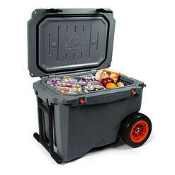 Ozark Trail 45 Quart Hard Sided Cooler, Charcoal Gray