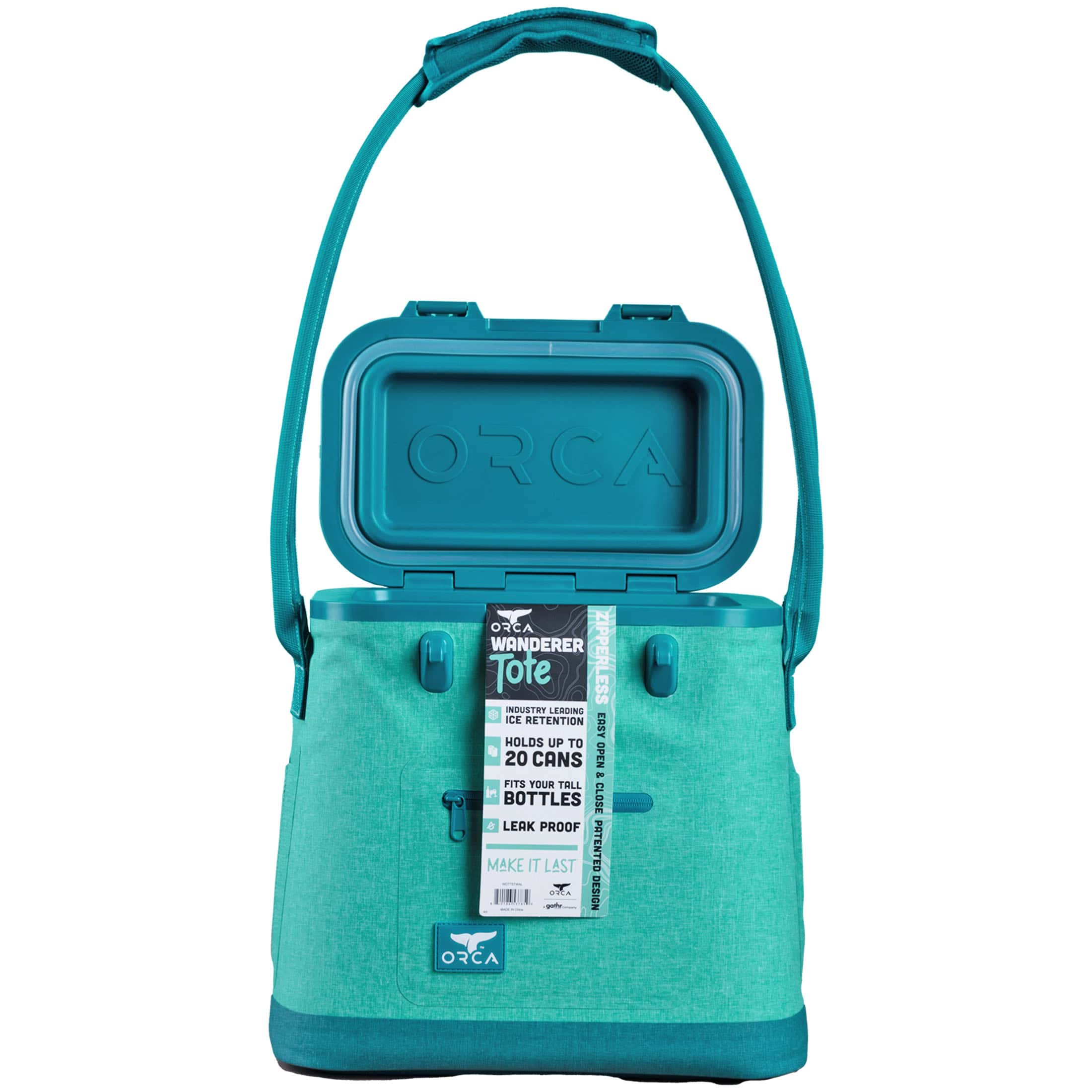 ORCA Wanderer Tote Soft-Sided Cooler, Seafoam Green