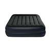 Intex 64123ED Dura Beam Plus 16" Pillow Raised Air Mattress with Built in Pump, Queen, Navy