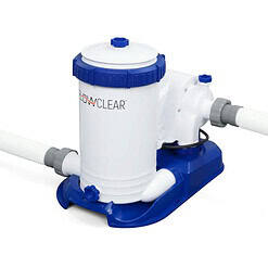 Bestway 58392E Flowclear 2500 GPH Above Ground Pool Water Filter Pump