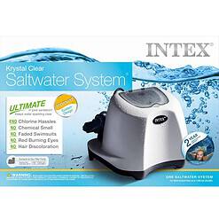 Intex Saltwater System for Pool with Intex Wall Mount Pool Surface Skimmer
