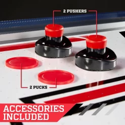 ESPN Air Powered Hockey Table with Overhead Electronic Scorer, 60