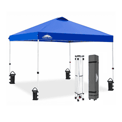 Eagle Peak 10' x 10' Blue Pop-up Outdoor Canopie