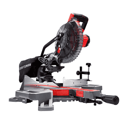 CRAFTSMAN Miter Saw CMCS714M1 V20 7-1/4-in 20-Volt Max Single Bevel Sliding Compound Cordless