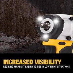 DeWalt 20V MAX ATOMIC 3/8 in. Cordless Brushless Compact Impact Wrench Tool Only