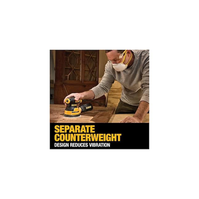 DEWALT Power Sanders DWE6423 3-Amp Corded Orbital Sander with Dust Management