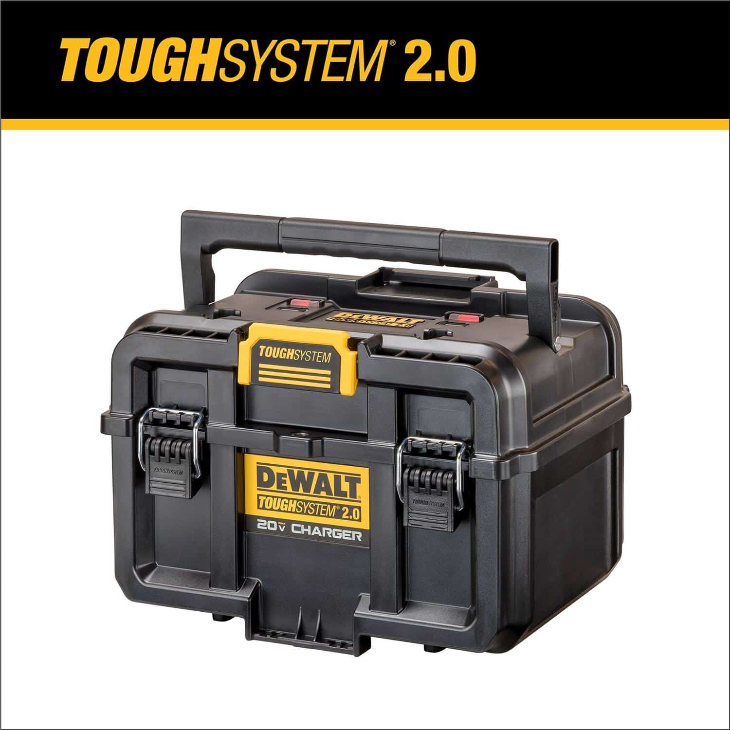 DeWalt 20V Tough System 2.0 DWST08050 Lithium-Ion Box Battery Charger Box 1 pc