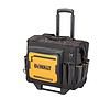DeWalt Ballistic Nylon Tool Bag On Wheels Roller Tool Bag 27 pocket Black/Yellow 1 pc