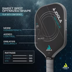 JOOLA Ben Johns Perseus CFS 16mm Pickleball Paddle