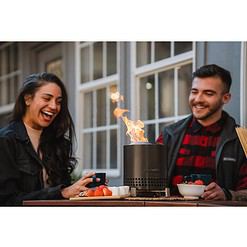 Solo Stove Mesa XL 5.1 in. W Stainless Steel Round Multi-Fuel Fire Pit