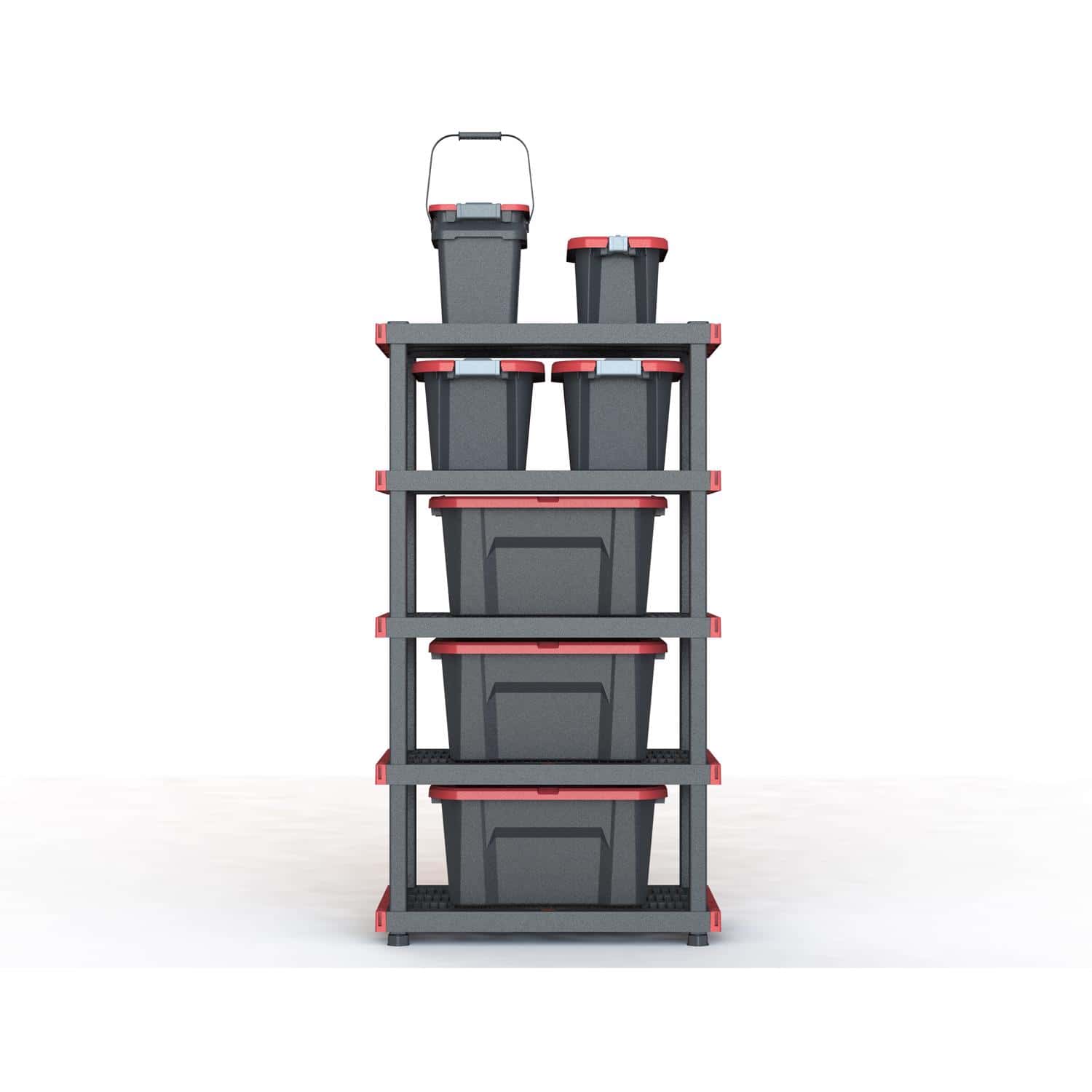 Craftsman 72 in. H X 40 in. W X 24 in. D Resin Shelving Unit
