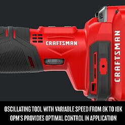 Craftsman V20 Cordless Oscillating Multi-Tool Tool Only