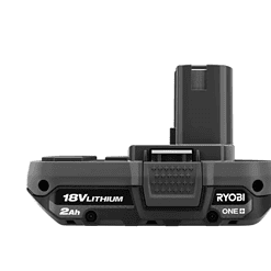 RYOBI PSK005 ONE+ 18V Lithium-Ion 2.0 Ah Compact Battery and Charger Starter Kit