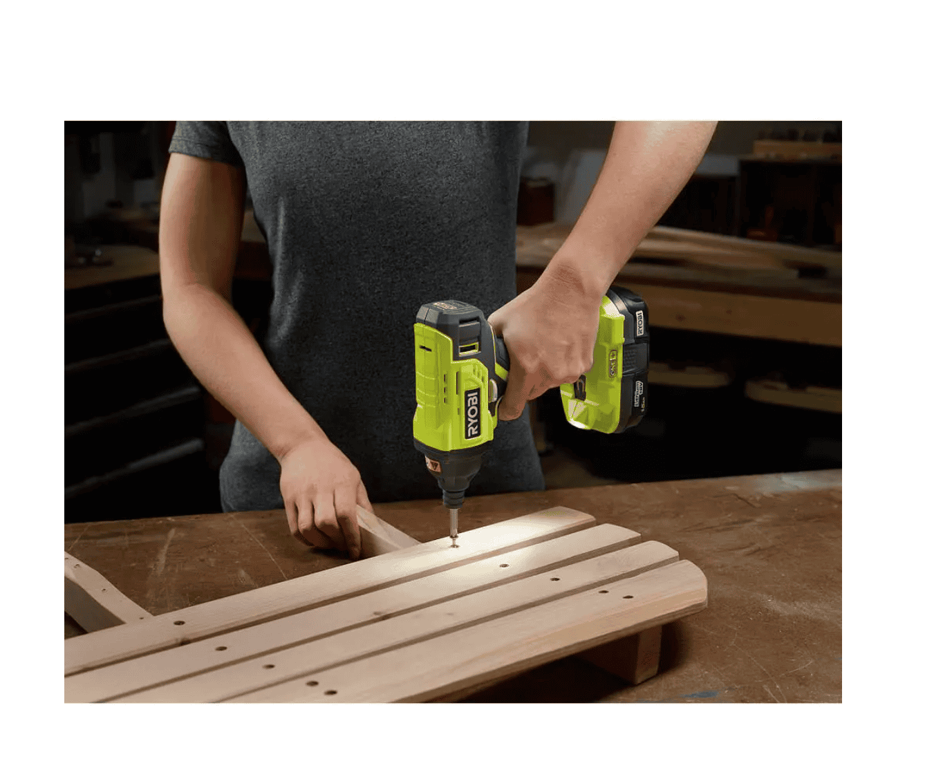 RYOBI P235AB ONE+ 18V Cordless 1/4 in. Impact Driver (Tool Only)