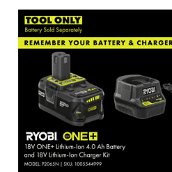 RYOBI P2607BTL ONE+ 18V 18 in. Cordless Battery Hedge Trimmer (Tool Only)