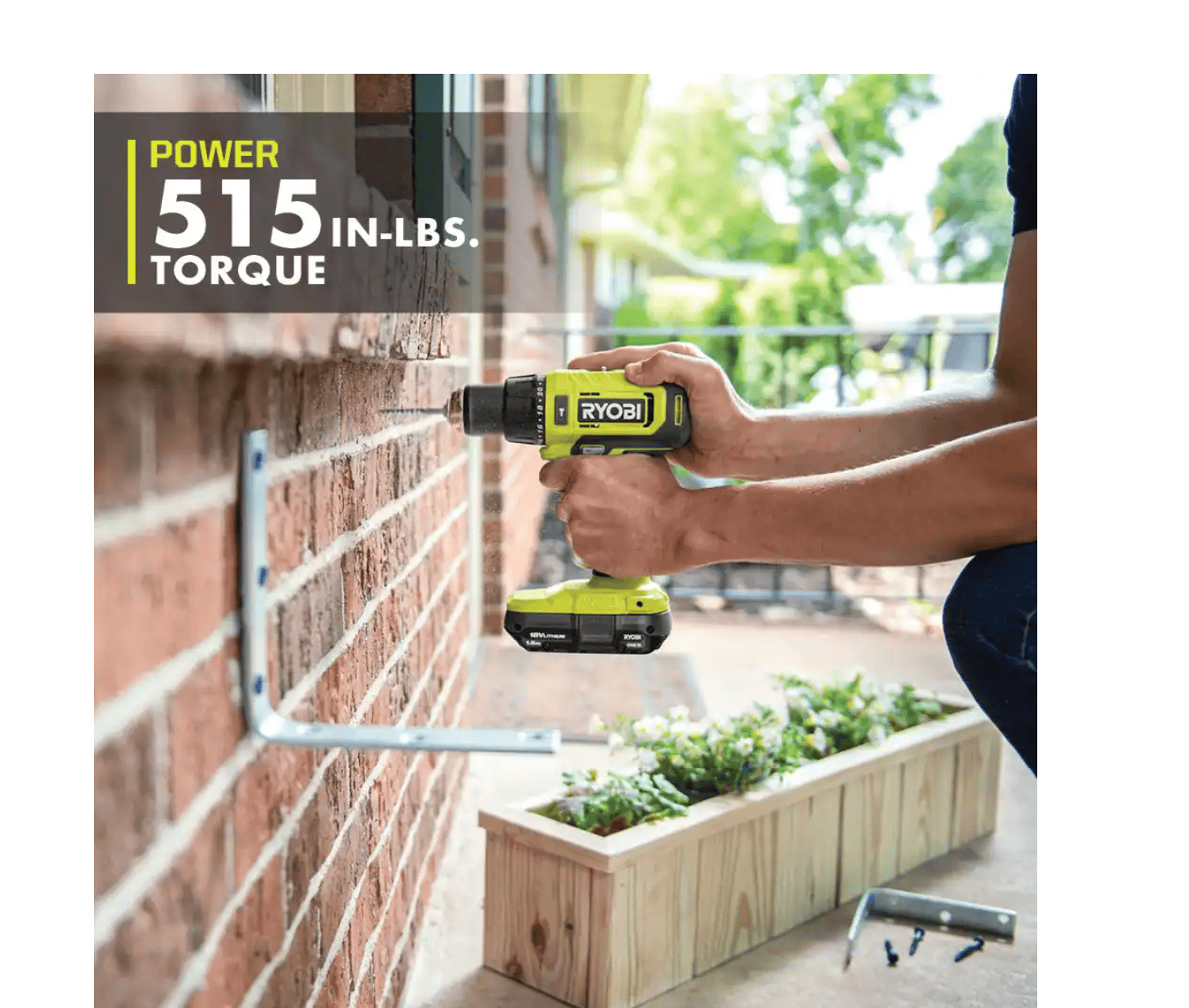 RYOBI PCL220B ONE+ 18V Cordless 1/2 in. Hammer Drill (Tool Only)