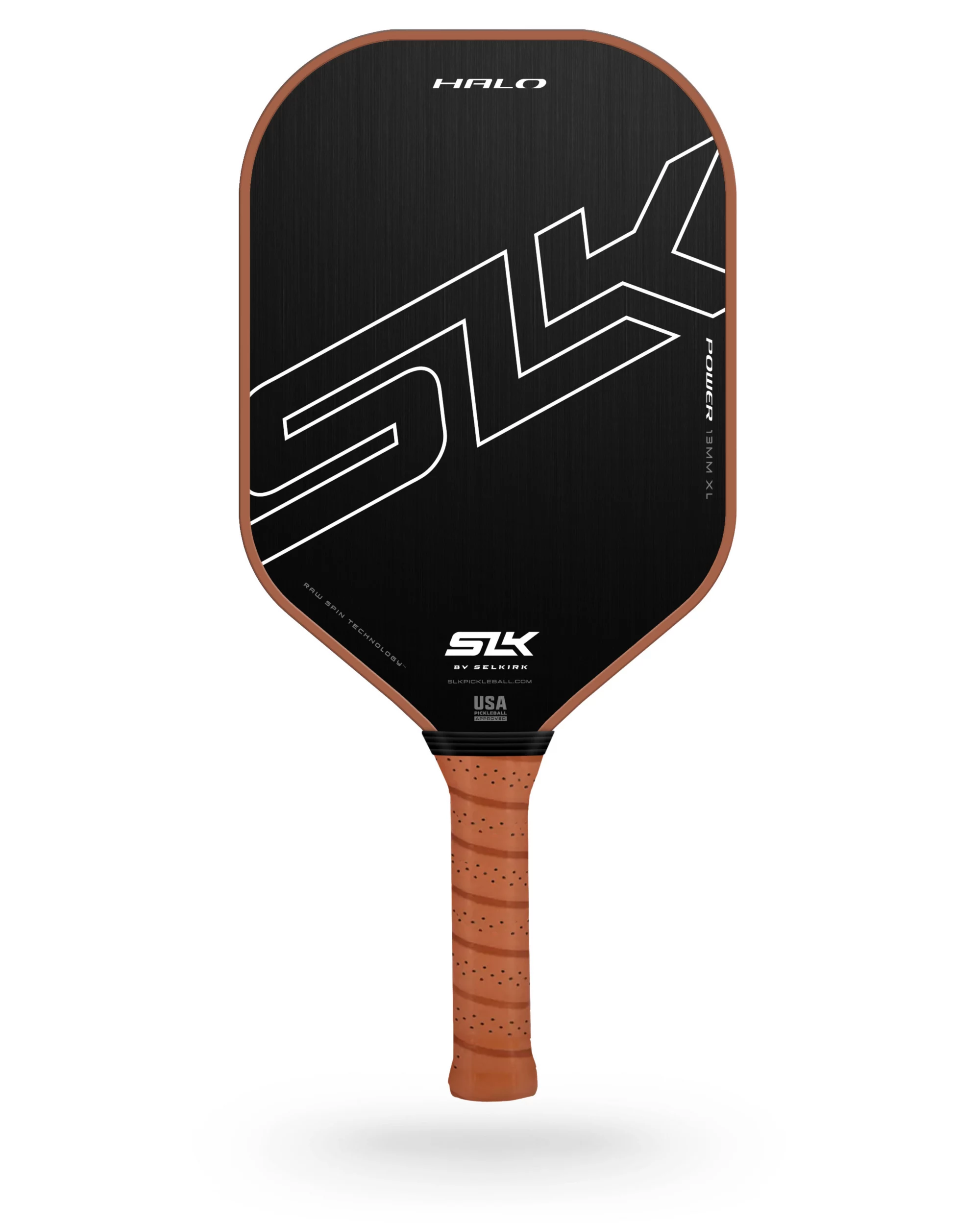 Selkirk Halo Power XL Pickleball Paddle, Raw Carbon