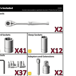 Husky H94MTS Mechanics Tool Set (94-Piece)