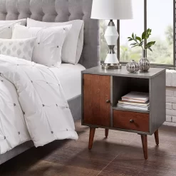 INK+IVY Stinson Storage Nightstand
