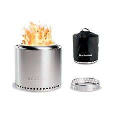 Solo Stove Ranger 15 in. W Stainless Steel Round Wood Fire Pit with Stand