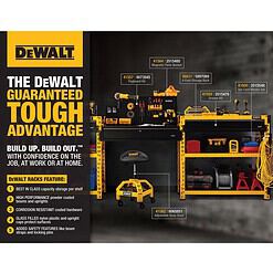 DeWalt 48 in. H X 50 in. W X 18 in. D Yellow Steel Storage Rack