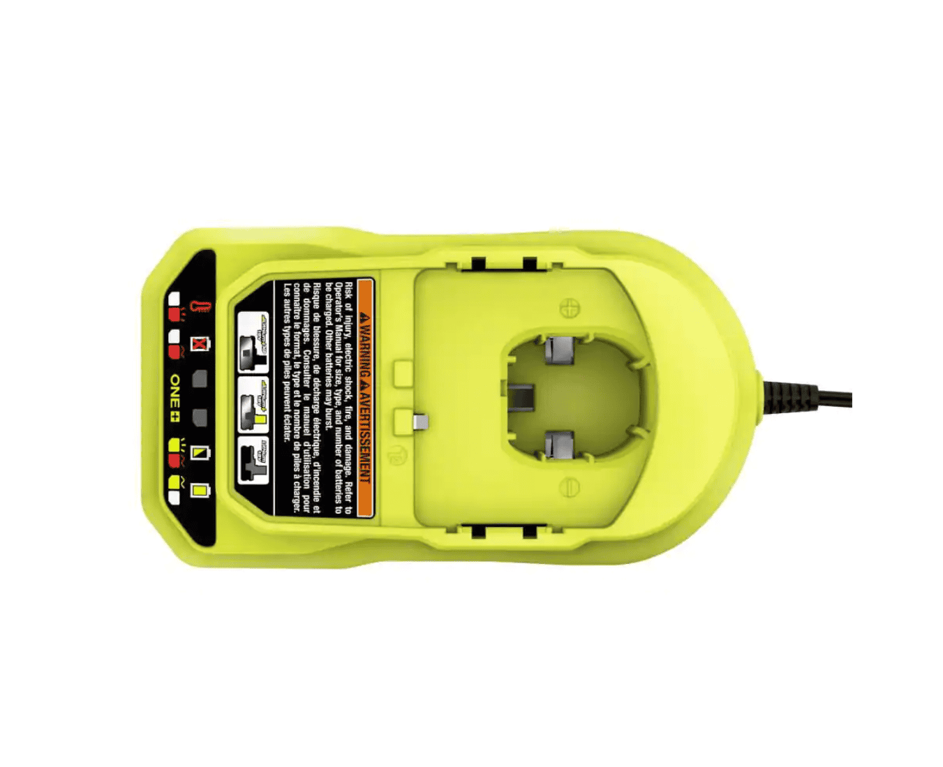 RYOBI PSK005 ONE+ 18V Lithium-Ion 2.0 Ah Compact Battery and Charger Starter Kit