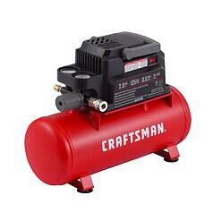 Craftsman 2 gal Horizontal Portable Air Compressor 125 psi 0.33 HP