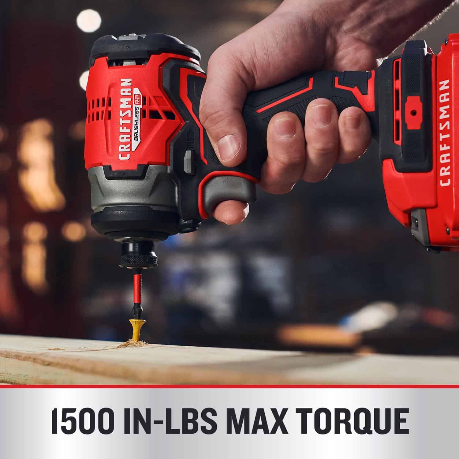 Craftsman V20 1/4 in. Cordless Brushless Impact Driver Kit (Battery & Charger)