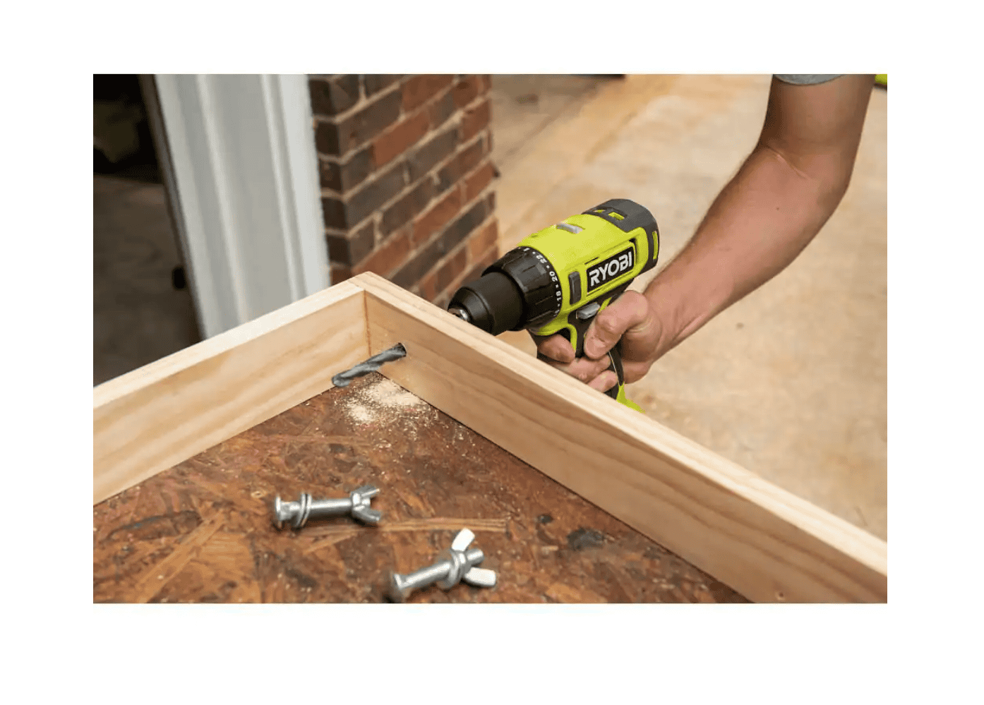 RYOBI PCL206K2 ONE+ 18V Cordless 1/2 in. Drill/Driver Kit with (2) 1.5 Ah Batteries and Charger