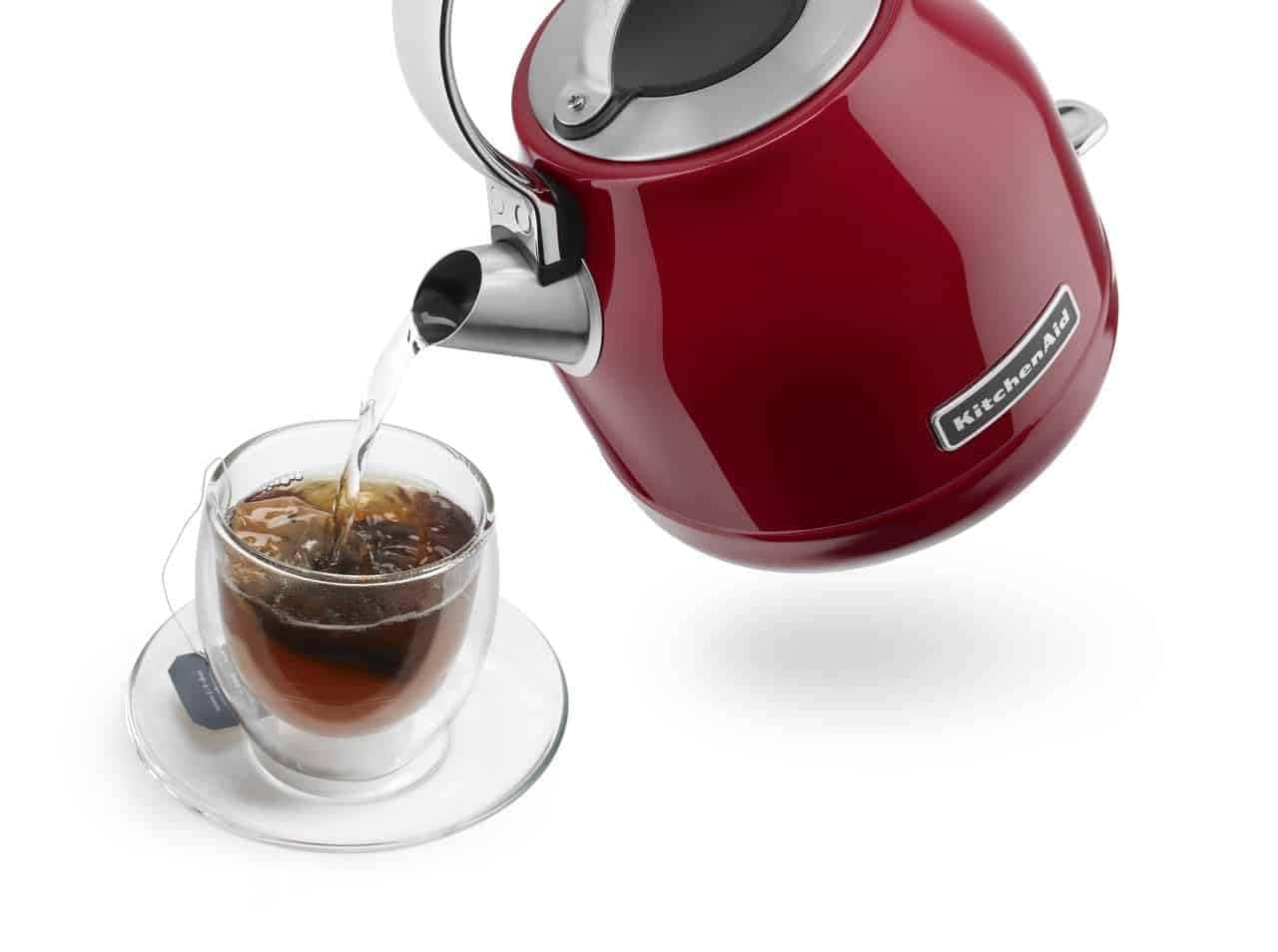 KitchenAid KEK1222ER 1.25-Liter Electric Kettle - Empire Red, Small
