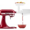 KitchenAid KSMFVSP Fruit and Vegetable Attachment Strainer, Plastic, White