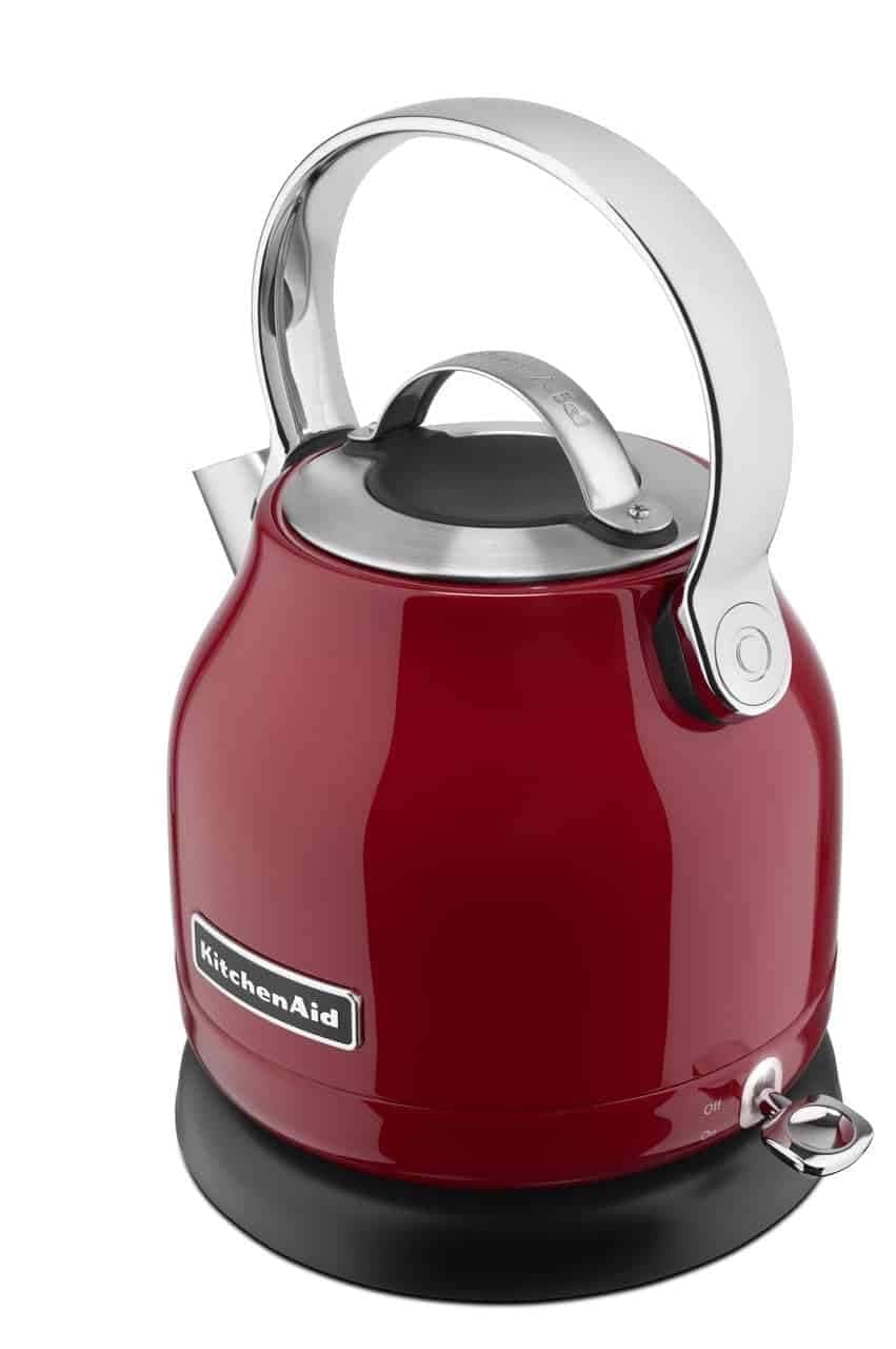KitchenAid KEK1222ER 1.25-Liter Electric Kettle - Empire Red, Small