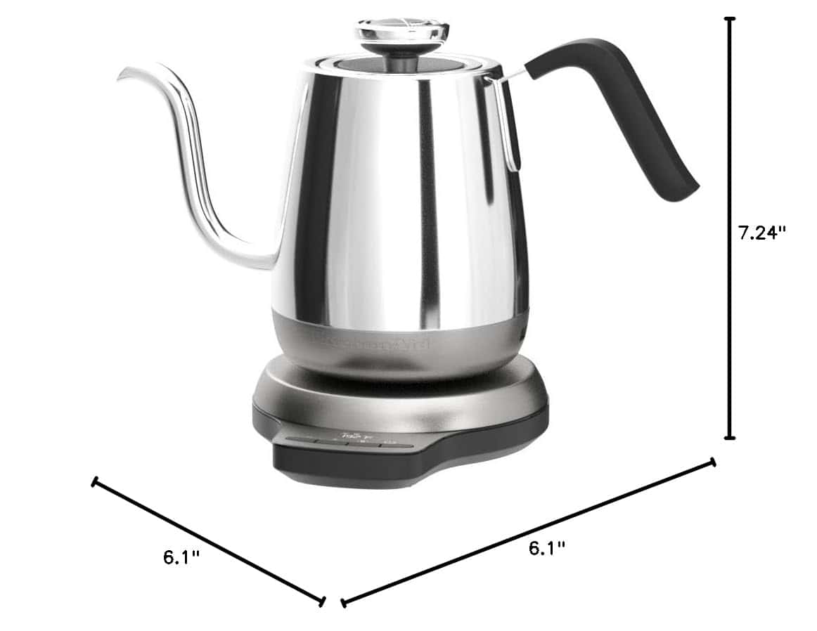 KitchenAid KEK1032SS Precision Gooseneck Digital Kettle