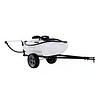 Brinly ST-152BH-A Self-Storing Tow Behind Lawn and Garden Sprayer with Collapsible Boom, 15-Gallon