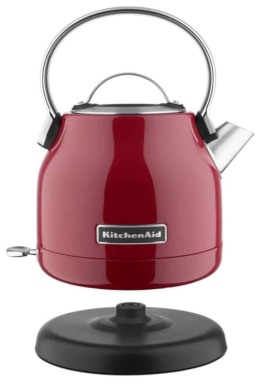 KitchenAid KEK1222ER 1.25-Liter Electric Kettle - Empire Red, Small