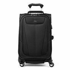 Travelpro MaxLite 5 Softside Spinner Luggage - 21 CARRYON, Black