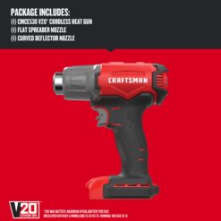 Craftsman CMCE530B V20 Cordless Heat Gun
