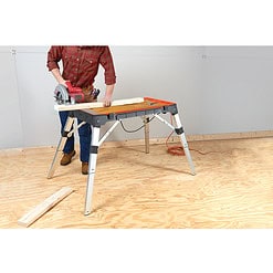 OmniTable 37.5 in. L X 18.2 in. W X 4.2 in. H 4-in-1 Workbench 500 lb. cap.