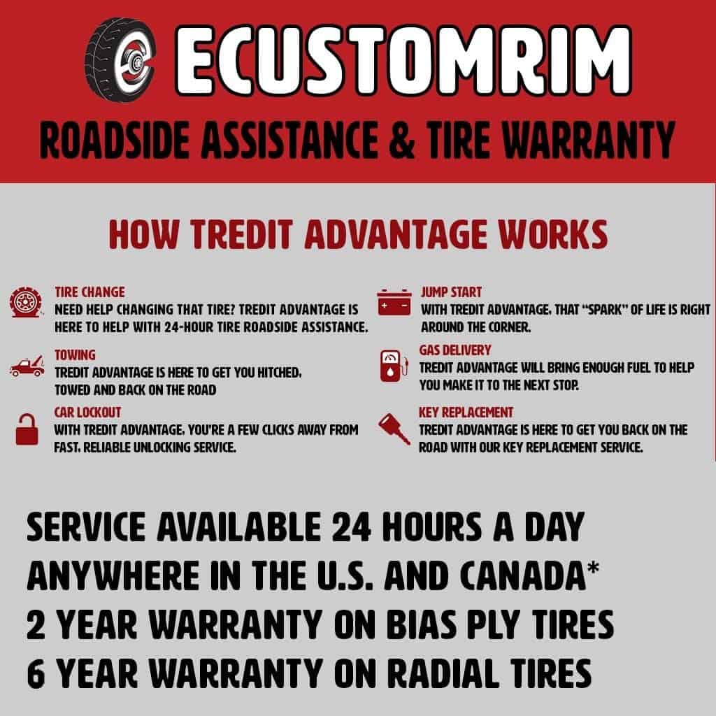 eCustomRim 2-Pack Trailer Tire On Rim 4.80-12 Load C 5 Lug White Spoke Wheel 30660