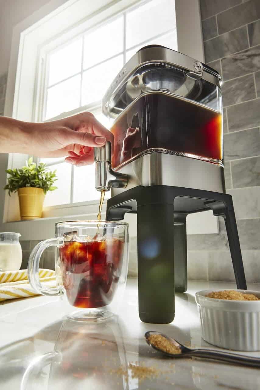 KitchenAid KCM5912SX Cold Brew Coffee Maker 38 Ounce Brushed Stainless Steel