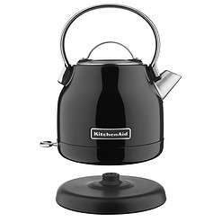 KitchenAid KEK1222OB 1.25-Liter Electric Kettle - Onyx Black, Small