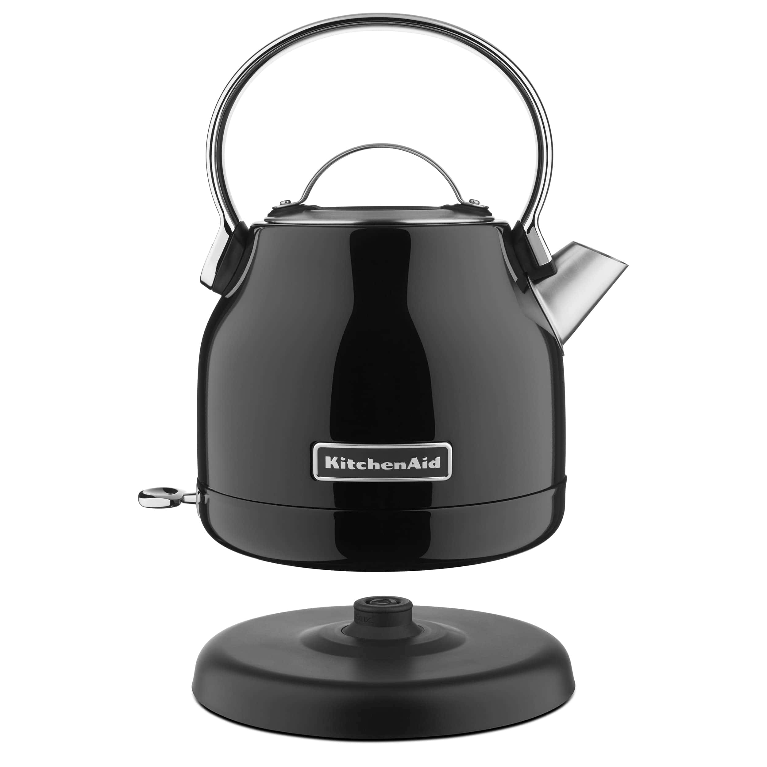 KitchenAid KEK1222OB 1.25-Liter Electric Kettle - Onyx Black, Small