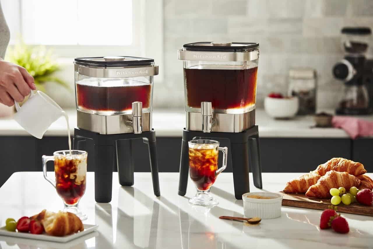 KitchenAid KCM5912SX Cold Brew Coffee Maker 38 Ounce Brushed Stainless Steel