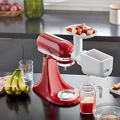 KitchenAid KSMFVSP Fruit and Vegetable Attachment Strainer, Plastic, White