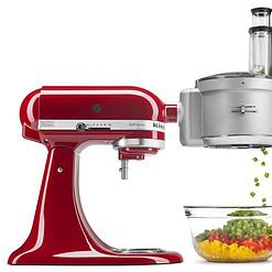 KitchenAid KSM2FPA Food Processor Attachment, Dicing Kit, Silver