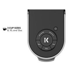 Keurig K- Slim Single Serve K-Cup Pod Coffee Maker, Multistream Technology, Black