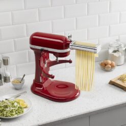 KitchenAid KSMPRA Stand Mixer Attachment Pasta Roller & Cutter, 3-Piece Set, Stainless Steel