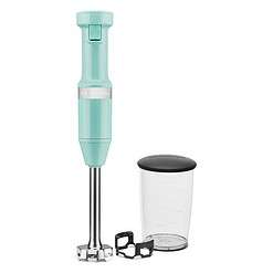 KitchenAid Variable Speed Corded Hand Blender KHBV53, Ice Blue